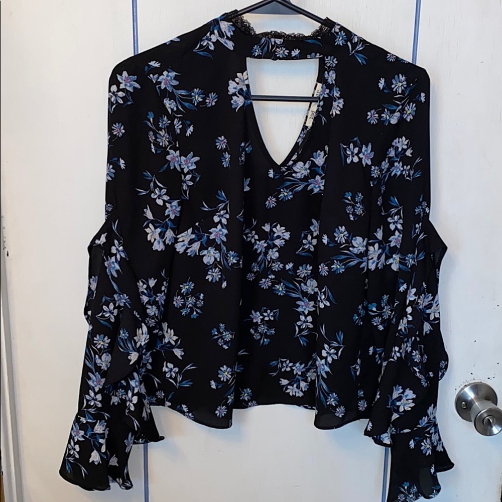 Living Doll Los Angeles long-sleeved blouse